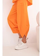 Bavlnená blúzka + nohavice oranžová Bavlnená blúzka + nohavice oranžová