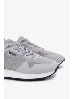 Pánske tenisky na platforme Big Star HI-POLY SYSTEM - sivé