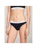 Dámske tangá THONG UW0UW03835 DW5 dark blue - Tommy Hilfiger