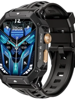 Pánske inteligentné hodinky Rubicon RNCF24-1 BLACK