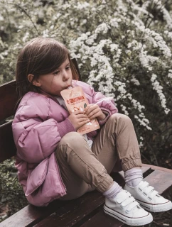 Dziecięce Skórzane Tenisówki Trampki Na Rzepy Białe Foster