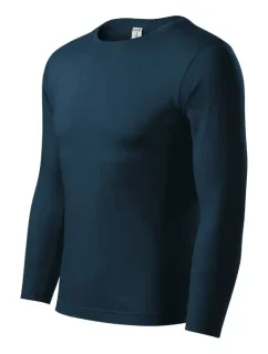 Tričko Progress LS unisex námornícka modrá