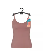 Dámsky top ZERO Feel 2.0 Špagetový top - BROWN - hnedý 1141 - SLOGGI Dámsky top ZERO Feel 2.0 Špagetový top - BROWN - hnedý 1141 - SLOGGI