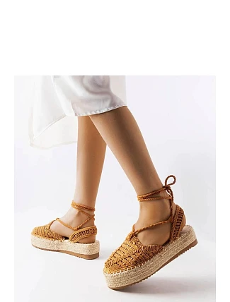 Dámske espadrilky M512 camel - Solea Dámske espadrilky M512 camel - Solea