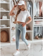 Dámske úzke džínsy BLINGBLING blue FashionStreet UY2451