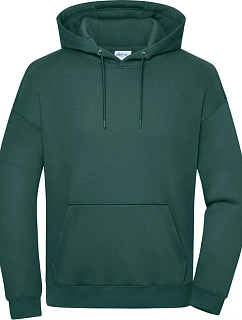 Daiber 8052 Ťažká unisex mikina s kapucňou 02.8052 smoky green