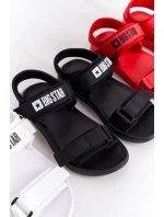 Damskie Sportowe Sandały Big Star HH274A027 Czerwone