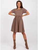 Šaty RV SK 5672.03P hnedé