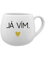VIEM - biely keramický hrnček 300 ml