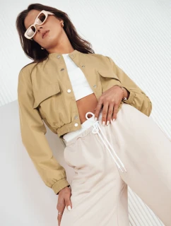 Dámska prechodná bunda bomber KADYS khaki FashionStreet TY4187