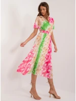 Šaty DHJ SK 15967 2.86 tmavoružová