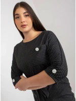 Dámske šaty LK SK 507724 tmavo šedé