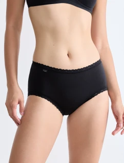 SLOGGI 24/7 BAVLNENÉ ČIPKOVANÉ MIDI NOHAVICE