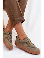 Dámske tenisky Big Star TT274761 Khaki