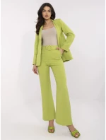 Nohavice DHJ SP 18737.08 limetkovo zelené