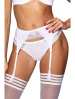 Dámske luxusné tangá V-10218 white - Axami
