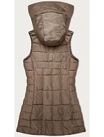 Dámske mikiny s kapucňou S'West Dark Beige (B8226-12)