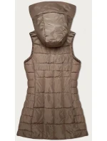 Dámske mikiny s kapucňou S'West Dark Beige (B8226-12)