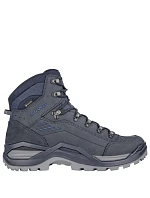 Vysoké turistické topánky Lowa Renegade Evo GTX Mid – tmavomodrá/modrá