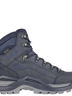 Vysoké turistické topánky Lowa Renegade Evo GTX Mid – tmavomodrá/modrá