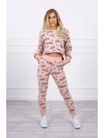 Statement set tmavo púdrovo ružový Statement set tmavo púdrovo ružový