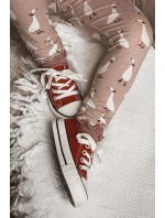 Dziecięce Trampki Klasyczne Czerwone Filemon