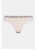 Dámske tangá QF6307E - TRN - Púdrová - Calvin Klein