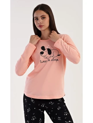 Dámske pyžamo dlhé Let me sleep Dámske pyžamo dlhé Let me sleep