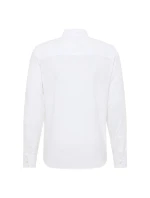 Košeľa Mustang Clemens ľan bavlna M 1014356-2045