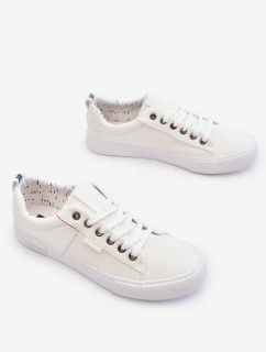 Pánske tenisky z nízkeho materiálu Big Star KK174001 White