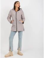 Dámska bunda NM KR L22 9872 .93 čierna a béžová