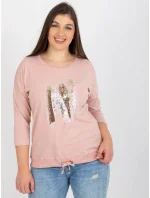 Blúzka RV BZ 8182.03X svetlo ružová