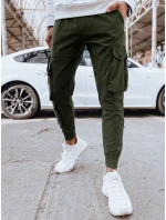 Pánske bojové nohavice zelené FashionStreet UX4304