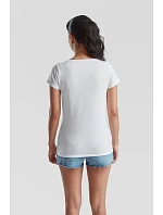 Fruit of the Loom Lady-Fit Valueweight T Dámske tričko 16.1372 biele Fruit of the Loom Lady-Fit Valueweight T Dámske tričko 16.1372 biele