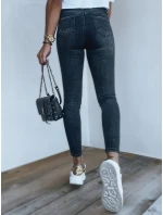 MIKA dámske džínsy čierne FashionStreet UY1289 MIKA dámske džínsy čierne FashionStreet UY1289
