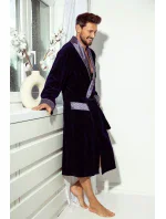 Dlhý pánsky župan DE LAFENSE 773 Bonjour 3XL-4XL Dlhý pánsky župan DE LAFENSE 773 Bonjour 3XL-4XL