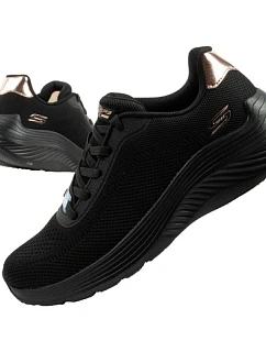 Skechers dámske športové topánky Bobs Squad Waves black ľahké módne dámske