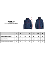 Tenson Core Ski Jacket Men Pánska lyžiarska bunda s kapucňou 84.7086 tmavomodrá Tenson Core Ski Jacket Men Pánska lyžiarska bunda s kapucňou 84.7086 tmavomodrá