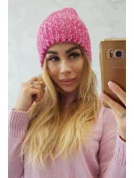 Dámska čiapka Delia K260 fuchsiová