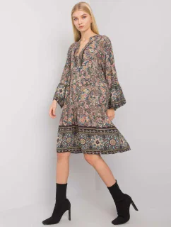 TW SK BI 5S0118B.25 khaki šaty