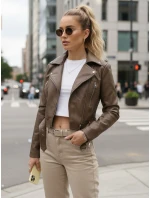 MASSI dámska svetlohnedá bunda ramon FashionStreet TY5536