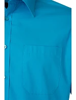Daiber JN 680 Popelínová košeľa s krátkym rukávom 02.0680 steel Daiber JN 680 Popelínová košeľa s krátkym rukávom 02.0680 steel