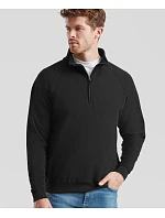 Fruit of the Loom Classic Zip-Neck Sweat Mikina so zipsom na 1/4 dĺžky 16.2114 heather grey Fruit of the Loom Classic Zip-Neck Sweat Mikina so zipsom na 1/4 dĺžky 16.2114 heather grey