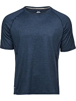 Tee Jays TJ 7020 Pánske športové tričko CoolDry® 18.7020 tmavomodrá melírovaná