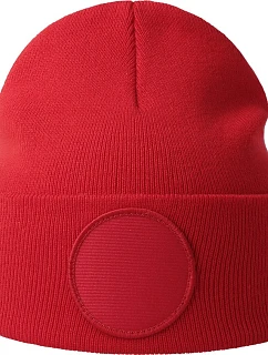 Atlantis Headwear Wind-S Circular Patch Pletená čepice patch 33.0319 červená
