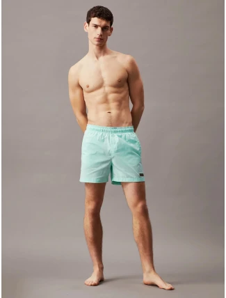 Pánske plavky KM0KM00939 CCP mint - Calvin Klein