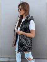 Dámska prešívaná vesta PAVON black FashionStreet TY2592