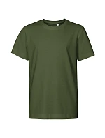 Detské tričko Edge v khaki farbe Detské tričko Edge v khaki farbe