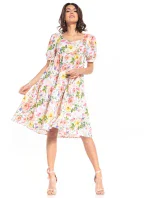 Dámske denné šaty T344/2 - Tessita