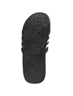 Pánske žabky Adissage M F35580 Black and white - Adidas